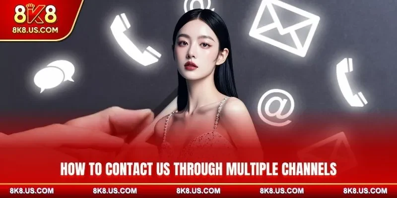How to contact us through multiple channels